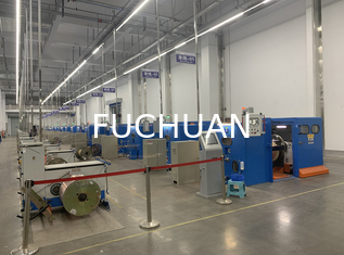 Fuchuan High Speed Double Twisting Bunching Machine Miedziana Maszyna do skręcania drutu
