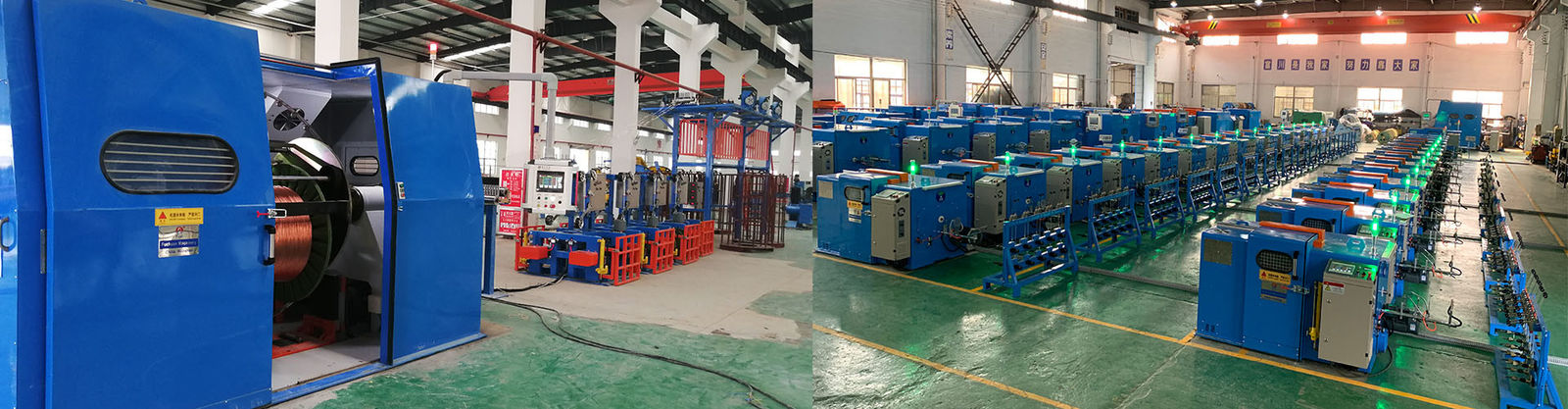 Double Twist Bunching Machine