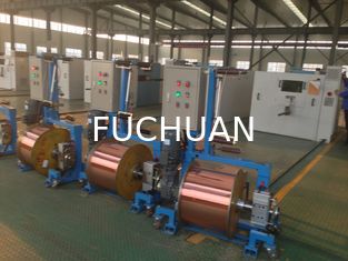 Drut miedziany bezwałowy Active Pay Off Machine Multiple Drawing Bobbins