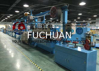 Fuchuan PVC Extrusion Machine , Wire Insulated And Sheathed Production Line