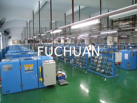 0.04-2.52mm Goły drut miedziany drut z puszką CCA Twisting Bunching Buncher Machine