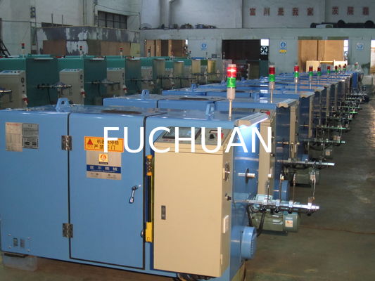 0.04-2.52mm Goły drut miedziany drut z puszką CCA Twisting Bunching Buncher Machine