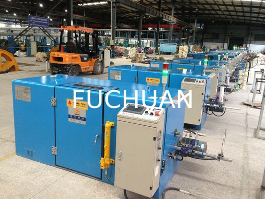 0.04-2.52mm Goły drut miedziany drut z puszką CCA Twisting Bunching Buncher Machine