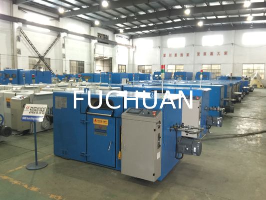 0.04-2.52mm Goły drut miedziany drut z puszką CCA Twisting Bunching Buncher Machine