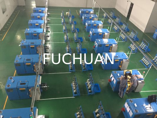 0.04-2.52mm Goły drut miedziany drut z puszką CCA Twisting Bunching Buncher Machine