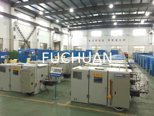 0.04-2.52mm Goły drut miedziany drut z puszką CCA Twisting Bunching Buncher Machine