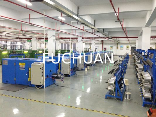 0.04-2.52mm Goły drut miedziany drut z puszką CCA Twisting Bunching Buncher Machine