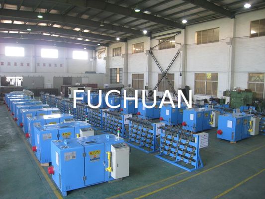 Sky Blue Copper Wire Twisting Machine Bunching 5000 Prędkość obrotowa Układ dotykowy