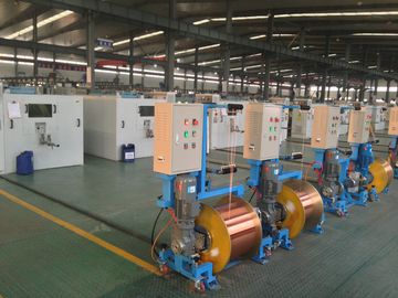 Drut miedziany bezwałowy Active Pay Off Machine Multiple Drawing Bobbins