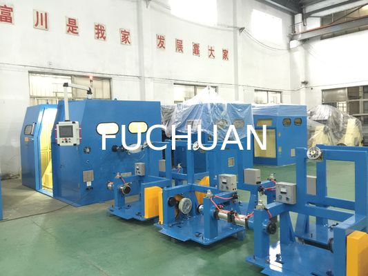 Fuchuan High Speed Double Twist Buncher Maszyna do wiązania drutów Bore Copper Tinned Wire