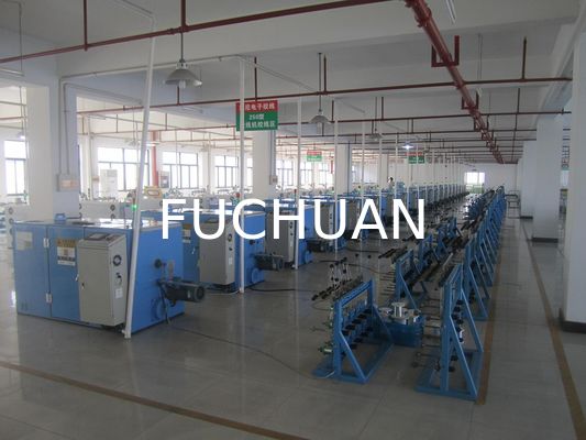 Sky Blue Copper Wire Twisting Machine Bunching 5000 Prędkość obrotowa Układ dotykowy
