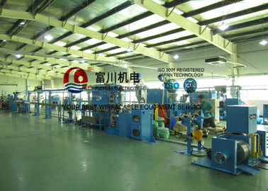Cable Extrusion Machine For Power Wire Insulated Sheathing Wire Dia 0.8-8mm