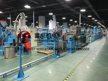 Fuchuan PVC Extrusion Machine For Power Cable Wire Dia 6-25mm With Screw 90mm