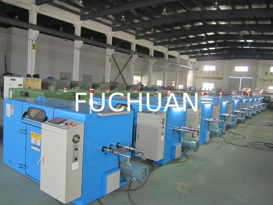 0.03-0.64mm Elektryczny drut miedziany tworzący Twisting buncher Machine