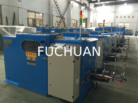 0.03-0.64mm Elektryczny drut miedziany tworzący Twisting buncher Machine