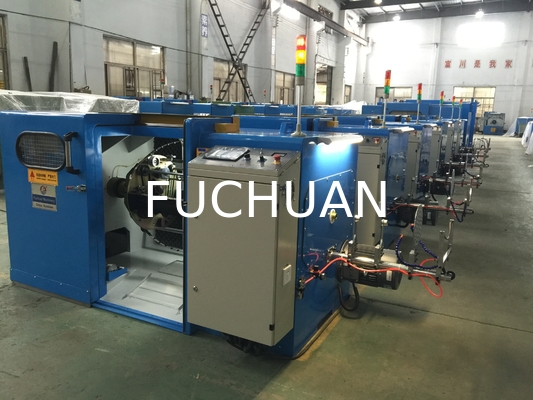 0.03-0.64mm Elektryczny drut miedziany tworzący Twisting buncher Machine