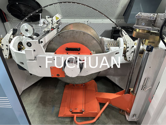 Fuchuan High Speed Double Twisting Stranding Machine Buncher z elektronicznymi pasami