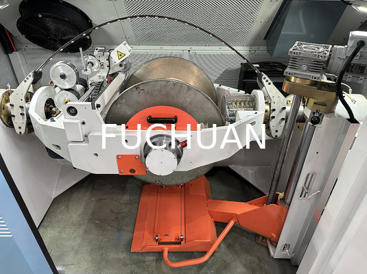 Fuchuan High Speed Double Twisting Stranding Machine Buncher z elektronicznymi pasami