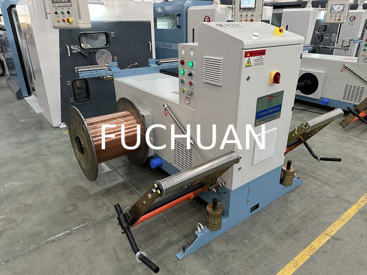 Fuchuan High Speed Double Twisting Stranding Machine Buncher z elektronicznymi pasami