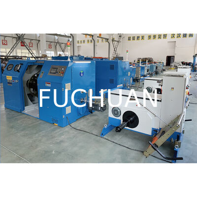 Fuchuan High-Speed Stranding Machine Miedzianą maszynę do wiązania kabli drutu