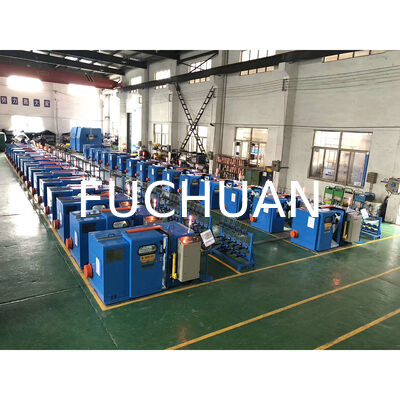 Max Cross Section 50mm2 Copper Wire Bunching Machine Zaprojektowana z systemem chłodzenia powietrzem i trybem działania ekranu dotykowego zapewniającym przetwarzanie drutu